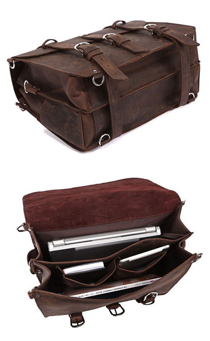 The Diplomat Leather Briefcase
