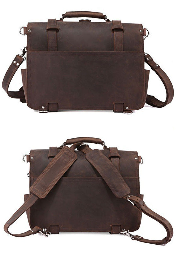 The Diplomat Leather Briefcase