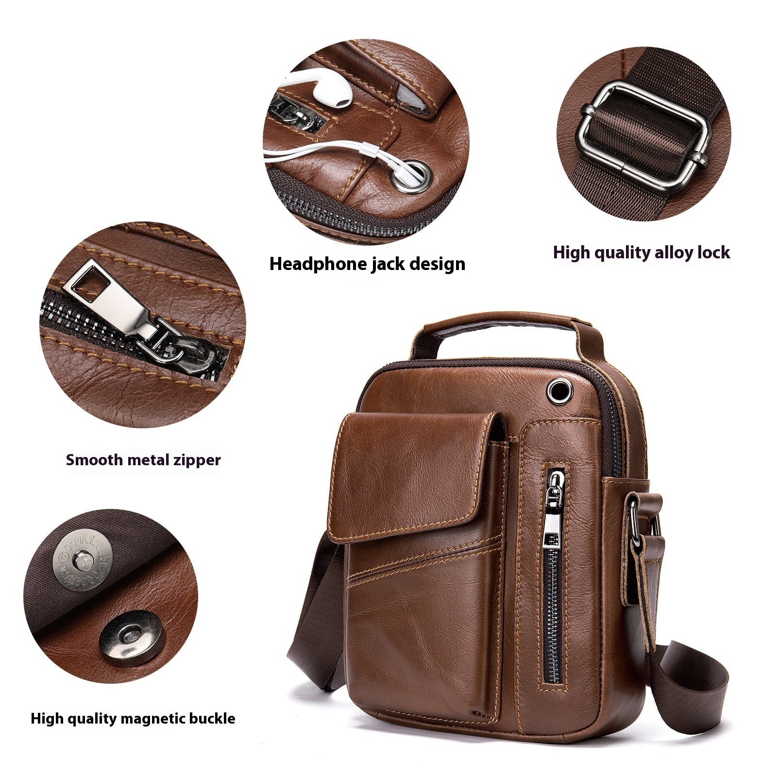 Executive Crossbody - Dixvitas Wallets