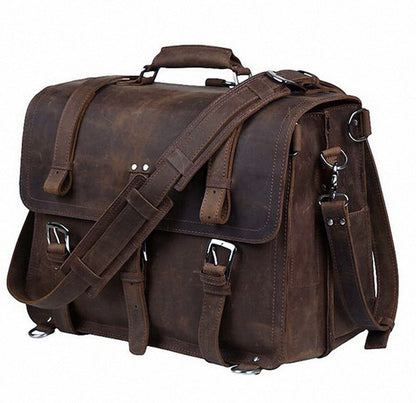 The Diplomat Leather Briefcase