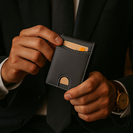 Minimalist Front Pocket Leather Wallet  (Only 100 Left)