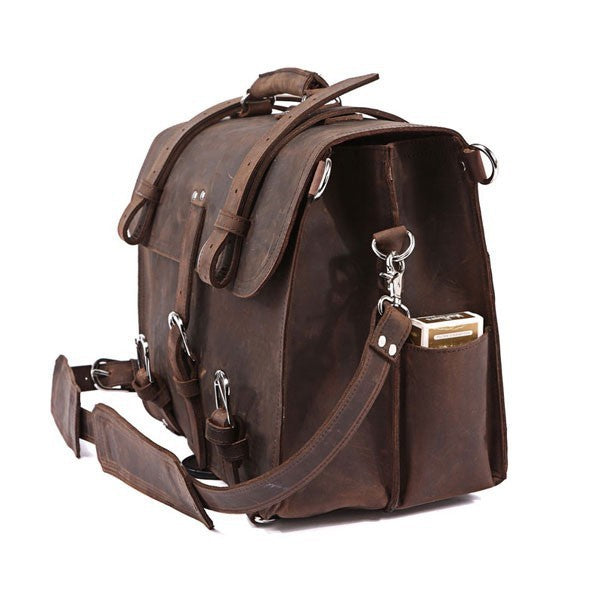 The Diplomat Leather Briefcase