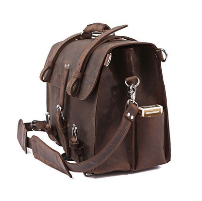 The Diplomat Leather Briefcase