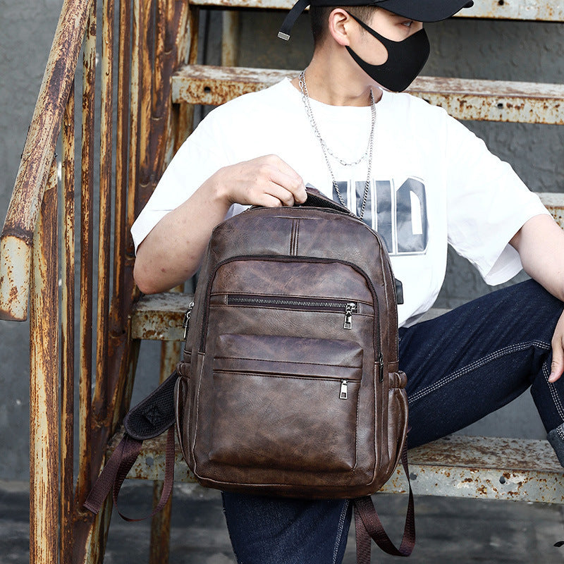 Voyager Leather Backpack - Dixvitas Wallets