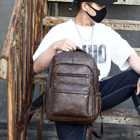 Voyager Leather Backpack - Dixvitas Wallets
