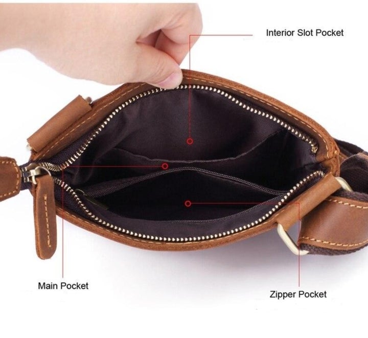 Minimalist Crossbody Bag - Dixvitas Wallets