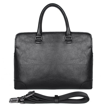 Slim Leather Briefcase - Dixvitas Wallets