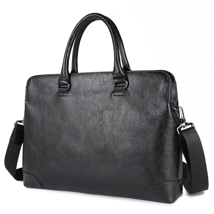 Slim Leather Briefcase - Dixvitas Wallets